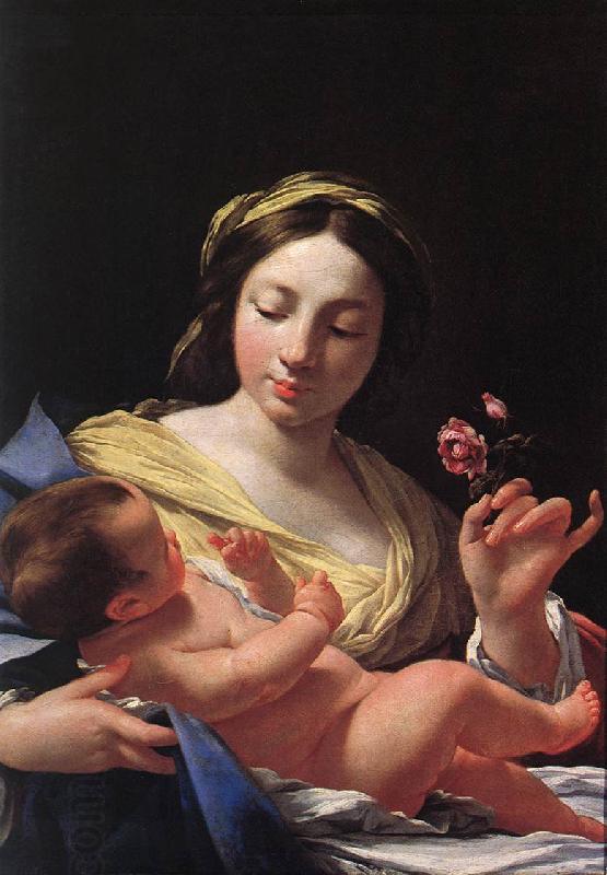 Simon Vouet Virgin and Child oil painting picture